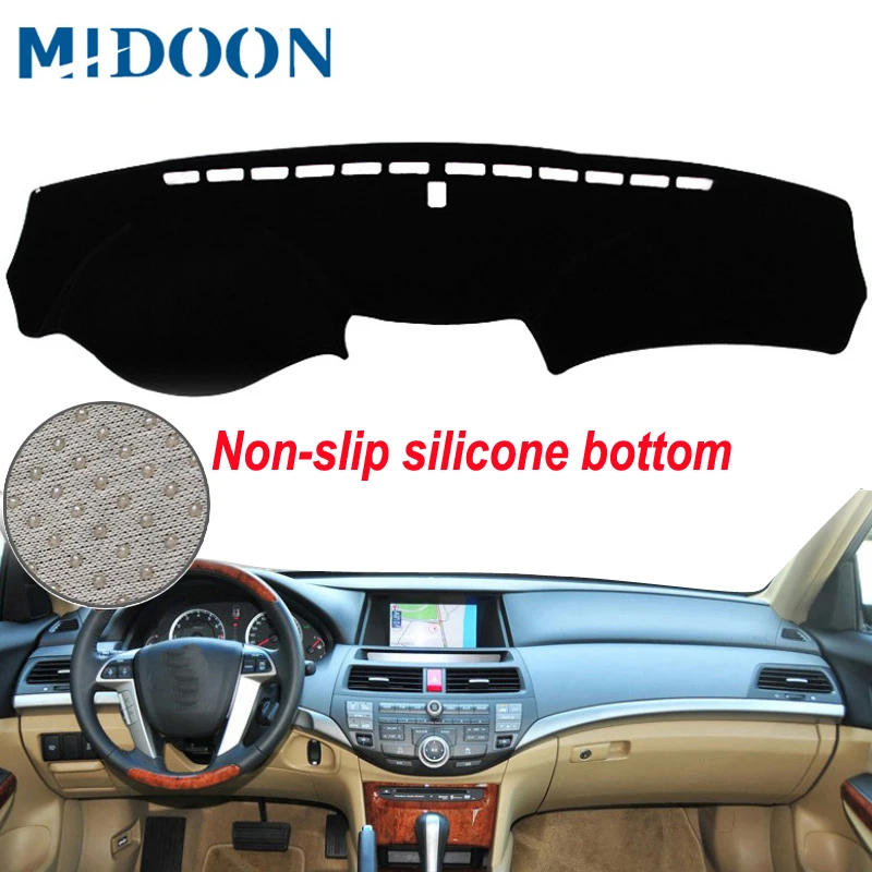 MIDOON для honda accord 2008 2012 чехлы стайлинга автомобиля коврик приборной панели