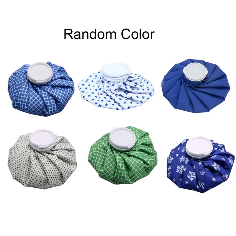 Random Color 9 inch 1 шт. Спортивная травмированная ледяная сумка многоразовый охлаждающий пакет для охлаждения при травме головы колена Первая помощь терапия Обезболивание уход за здоровьем - Цвет: Random Color 9 inch