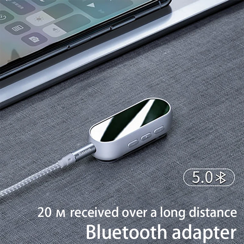 Bluetooth 5,0 адаптер аудио адаптер время ожидания до 200H 3,5 мм музыка Bluetooth аудио приемник для наушников Bluetooth