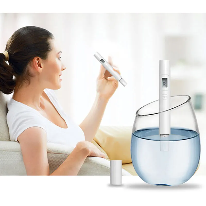 

Water Testing Pen Digital TDS Water Quality Tester Pen 0-9999 PPM Measurement Range Household Water Purifier Mineral TDS Tester