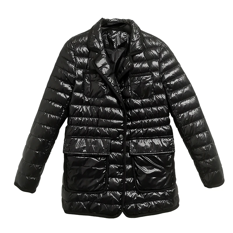 Autumn Fashion Trend Slim Warm Lightweight Super Hot Short Overcoat Female Jacket Small Suit Women's Winter Puffer Down Jacket