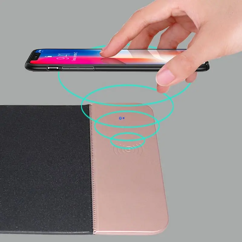 

Fast wireless charger mouse pad wireless charging tool charging base pad mobile