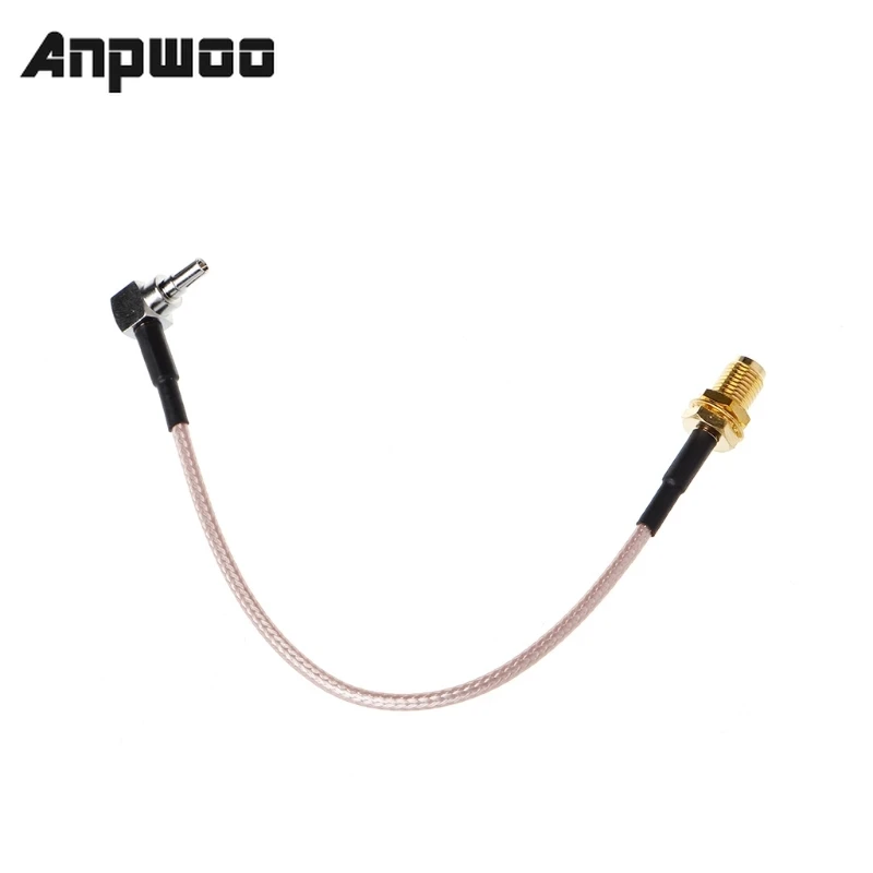 Прямоугольный коннектор ANPWOO SMA К CRC9 RG316 ОТРЕЗОК кабеля 15 см/20 см/30 см/50 см/100 см на