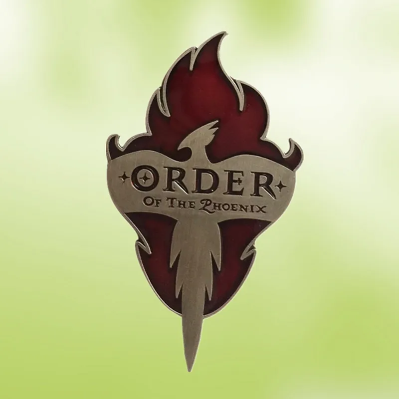 Волшебный мир Поттера эмалированная заколка Волшебная брошь для колледжа