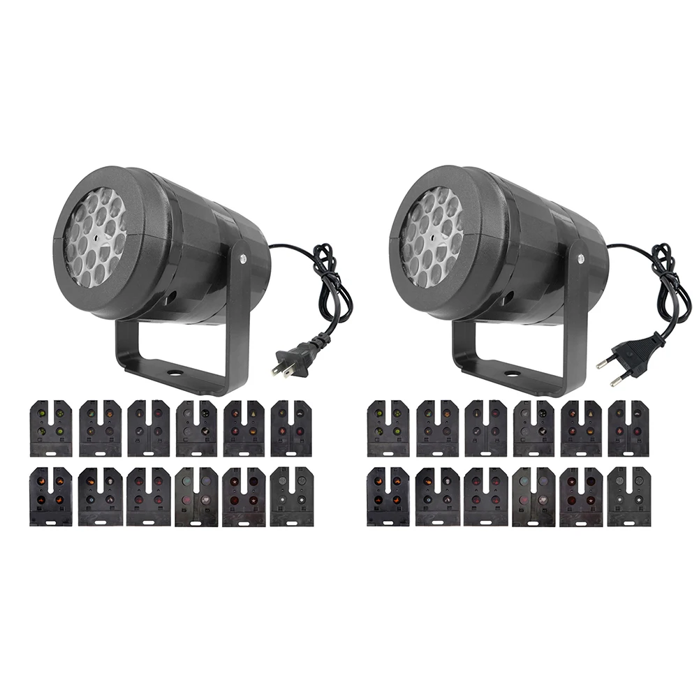 

12 Pattern LED Laser Projector Light USB Move Snow Christmas Rotating Projection Lamp Lawn Light Festival Party Decor