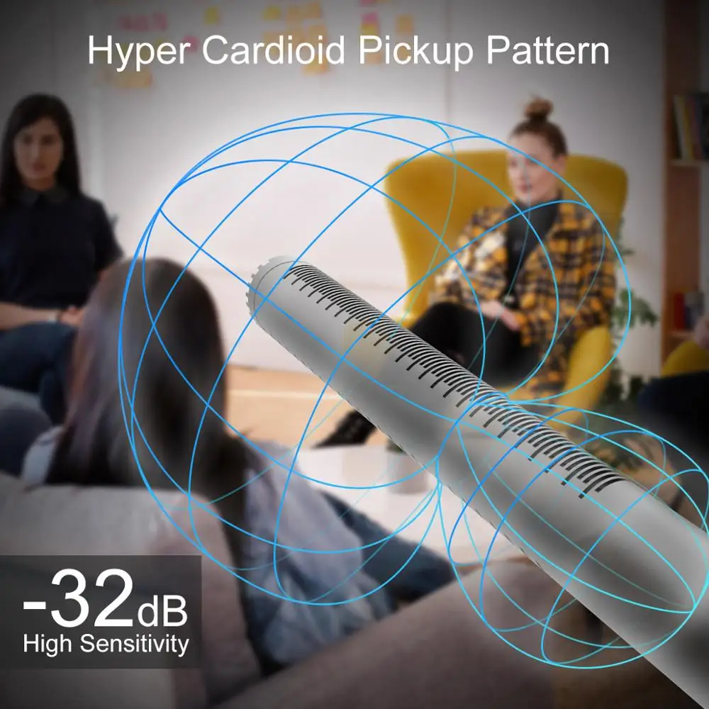 Hyper Cardioid конденсаторный микрофон Synco Mic D2|Микрофоны| |