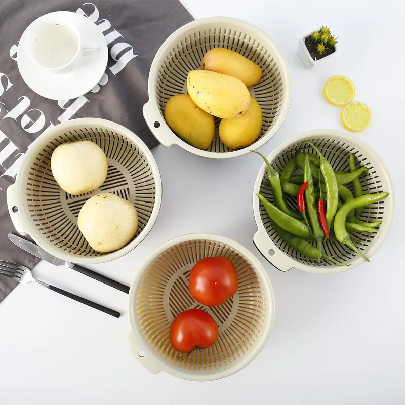 Двойная пластиковая сливная корзина для гостиной стирка с крышкой аксессуары