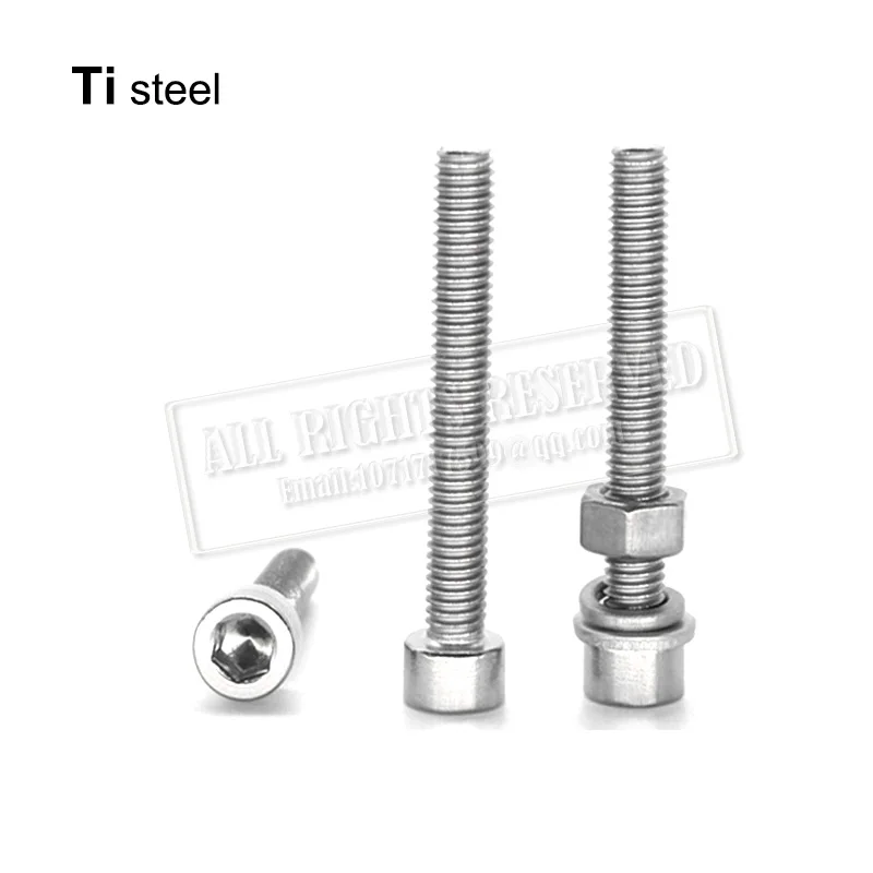 M10 болт 20 мм titanium шестиугольник boltti болты стали винтовой стержень шестиугольные