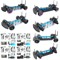 rc 265mm wheelbase chassis frame for hsp 94123 110 model diy parts