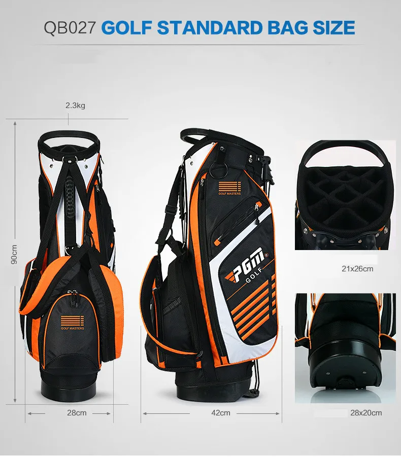 

PGM Golf Bag Support Bag Portable Version of Large Capacity Golf Sport Bag