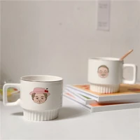 couple ceramic mug creative milk coffee water cup