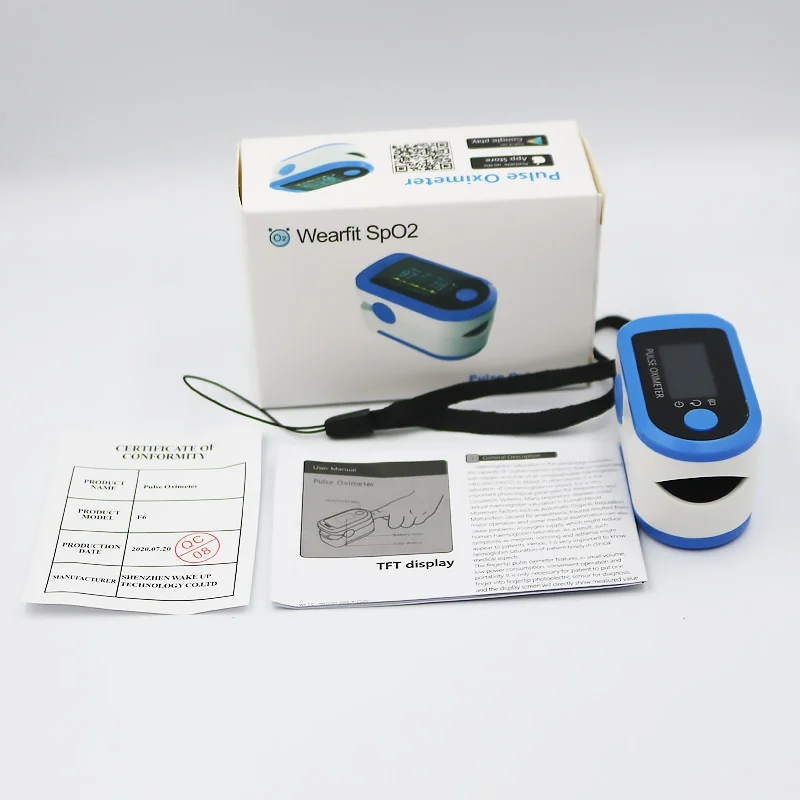 

OLED Fingertip Pulse Oximeter Bluetooth Professional Finger Clip Heart Rate Monitor Medical Finger Oximetry Free Shipping