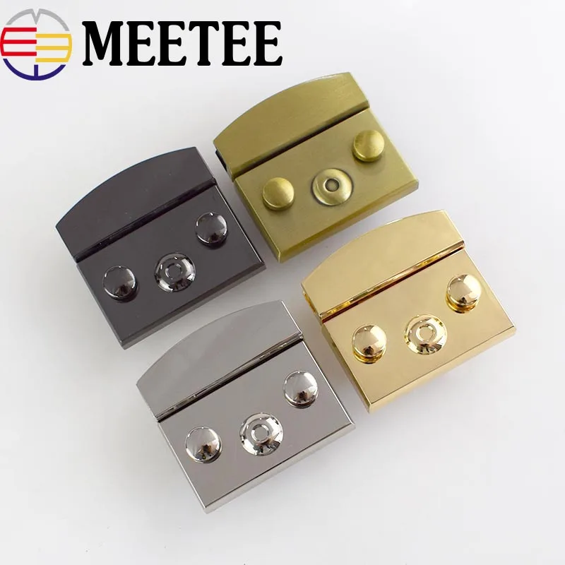 

1/2/4pcs Women Handbag Bag Locks Fashion Twist Turn Lock Snaps For DIY Replacement Bags Purse Clasp Closure Accessories
