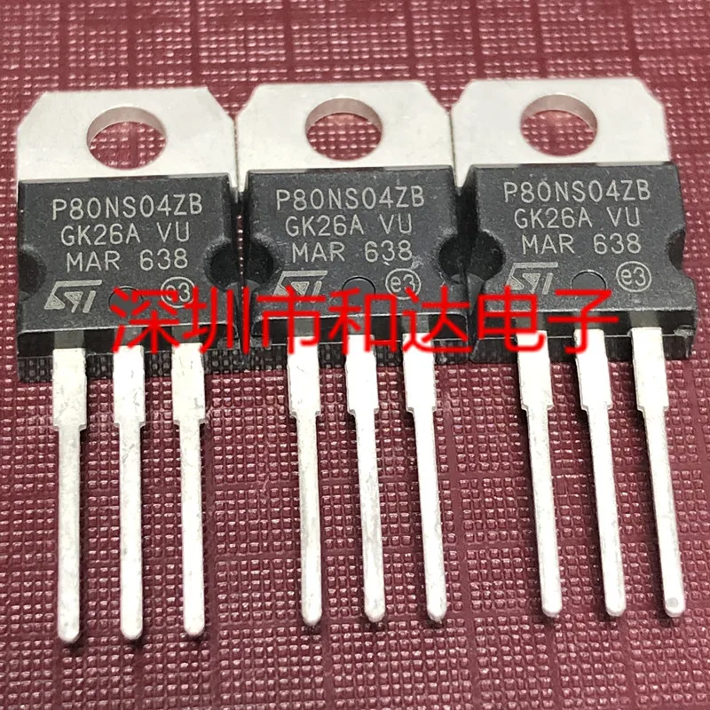 

P80NS04ZB STP80NS04ZB TO-220 40 в 80 А