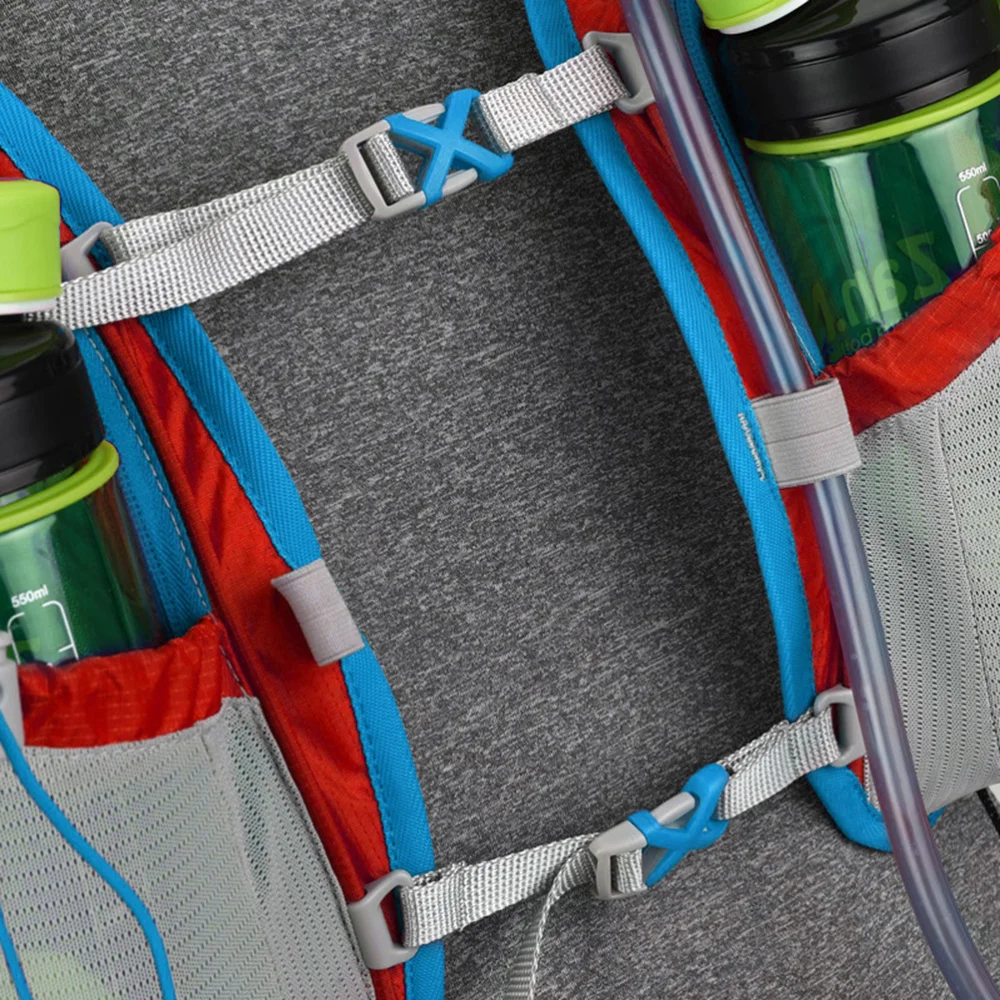 

Hydration Pack Backpack Professional 12L Outdoors Mochilas Hydration Vest for Marathoner Running Race Cycling (Red)