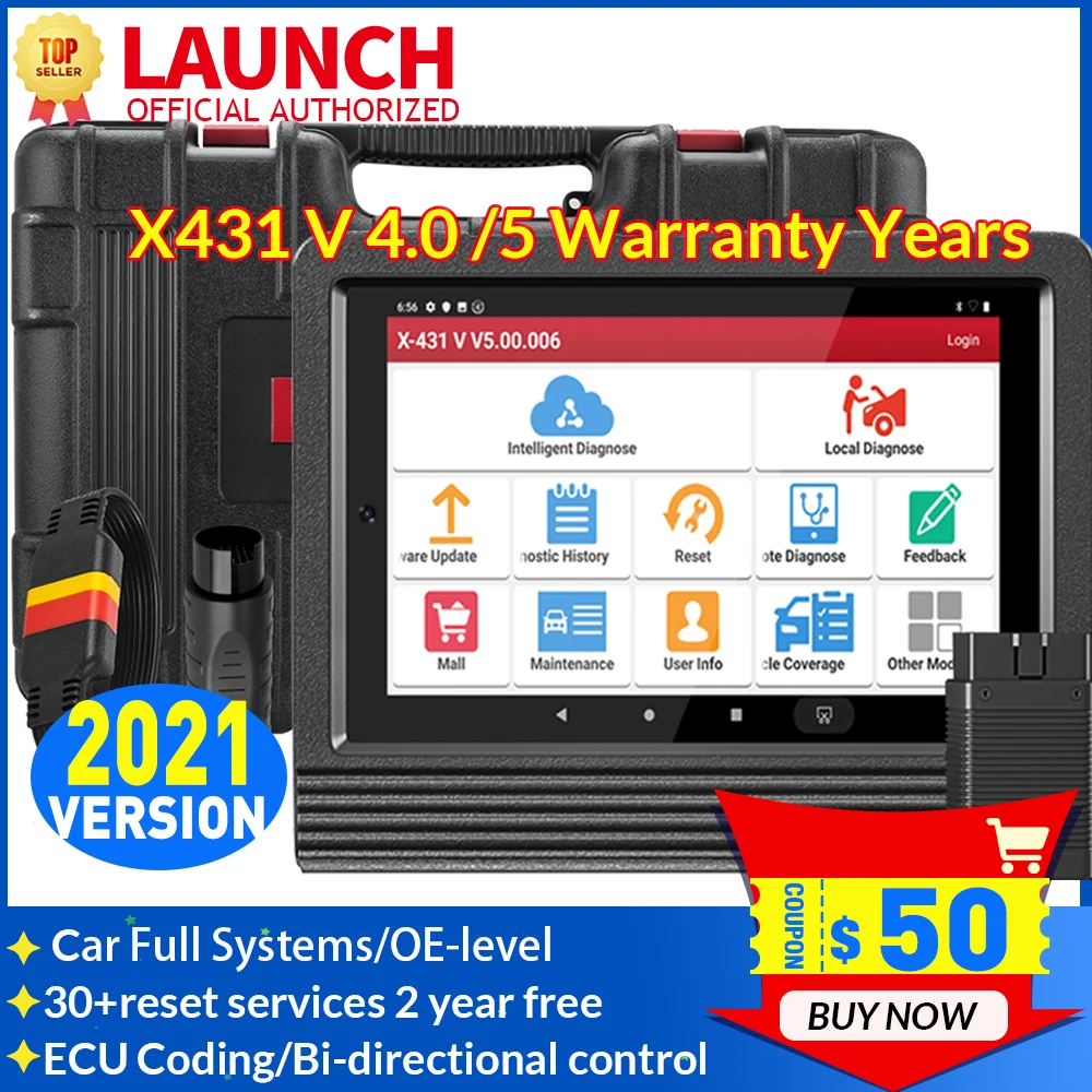 Launch X431 V PRO 4 0 двунаправленный полный диагностический инструмент для сканирования