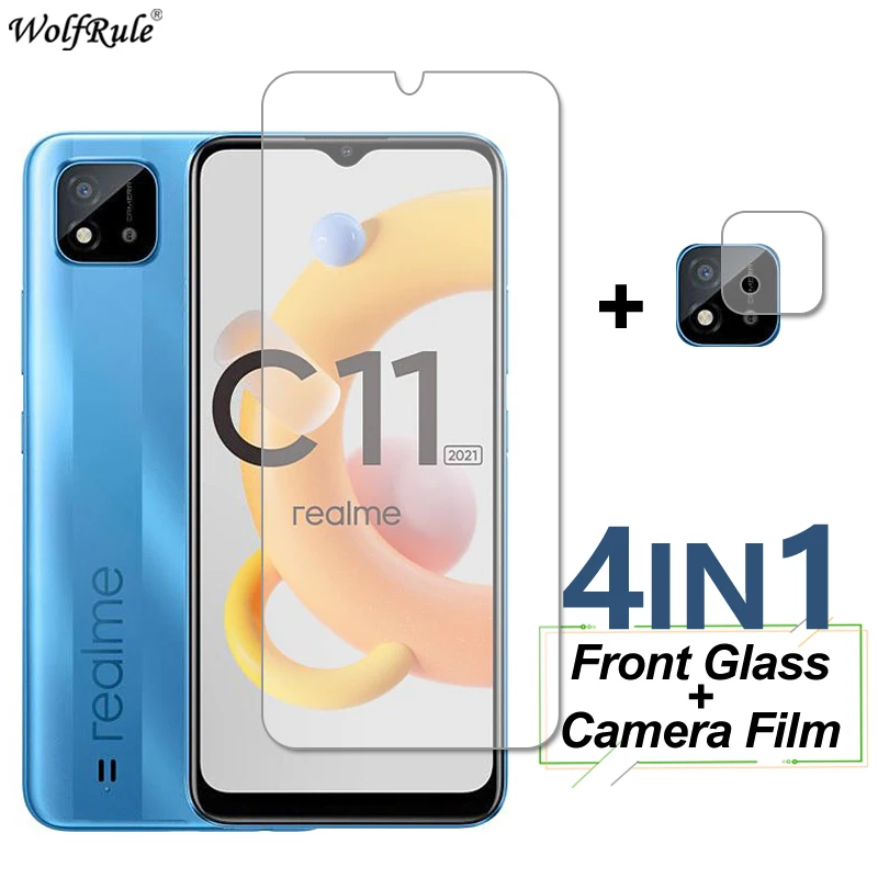 Glass For Realme C11 2021 C35 C25S C25 C21Y C21 C20A Screen Protector Tempered Glass Protective Phone Camera Film Realme C11