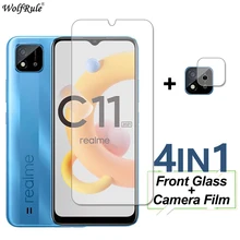 Glass For Realme C11 2021 C25S C25 C21Y C21 C20A Screen Protector Tempered Glass Protective Phone Camera Film Realme C11 2021