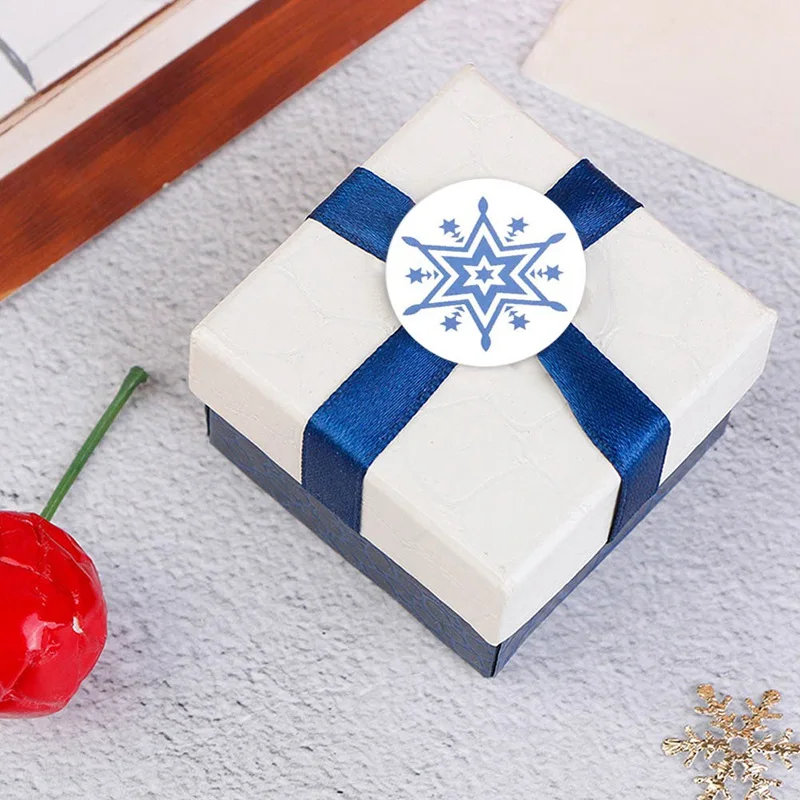 

Christmas Snowflake Sticker Winter Stickers Party Christmas Decorations For Home New Year Supplies