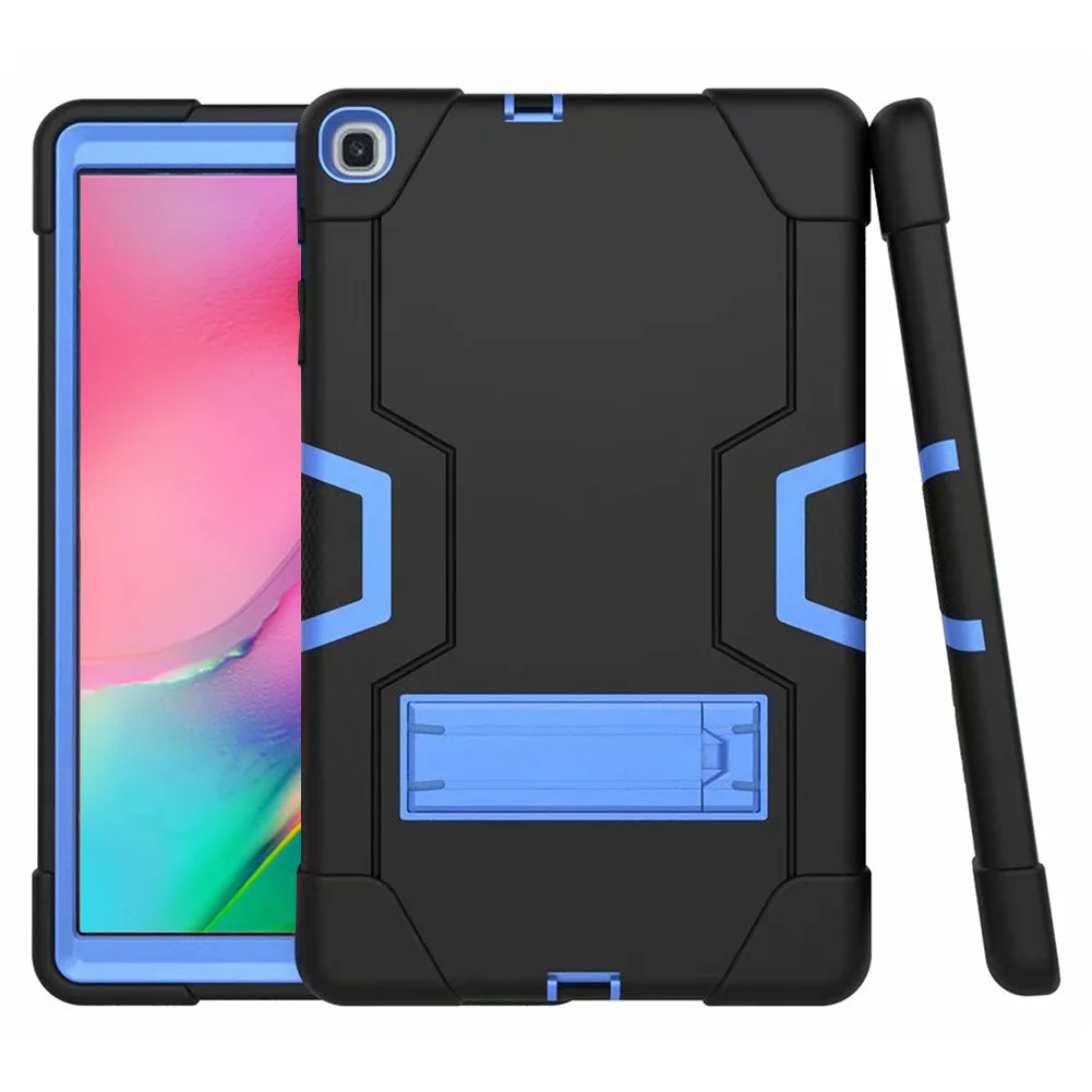 Силиконовый + PC жесткий чехол подставка для Samsung Galaxy Tab A 10 1 2019 T510 T515 SM