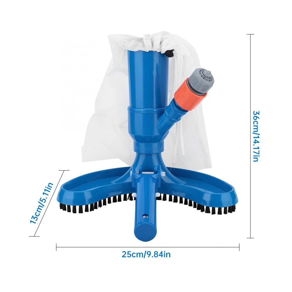 

Swimming Pool Vacuum Cleaner Cleaning Tool Suction Head Pond Fountain Vacuum Cleaner Brush Hot Spring Vacuum Cleaner EU/US