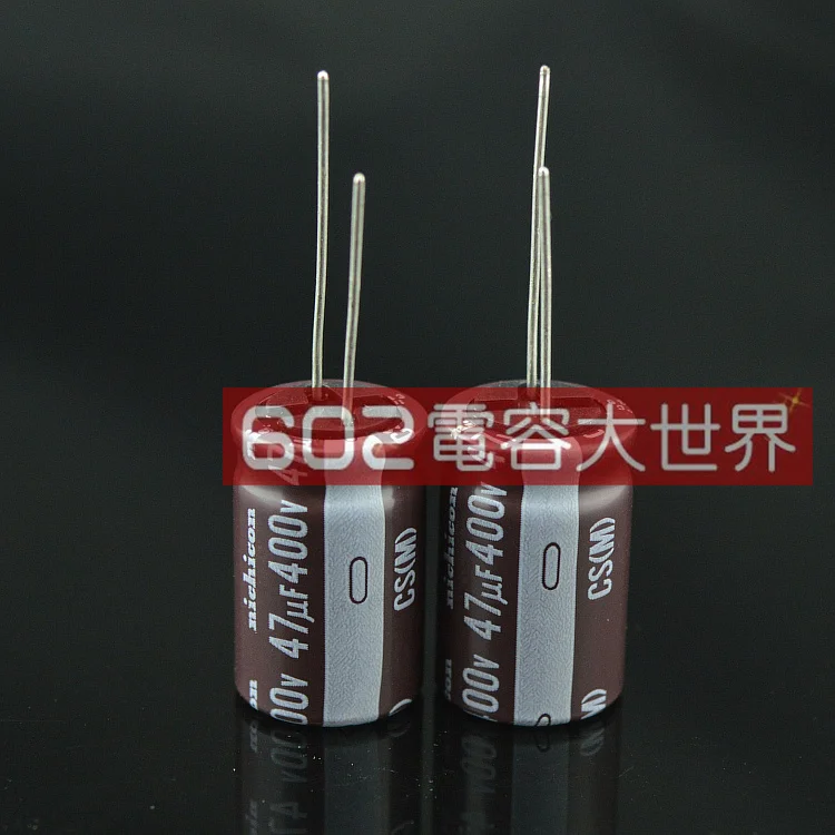 Новый электролитический конденсатор NICHICON CS 400V47UF 16x25 мм 400 в 47 мкФ высокочастотный