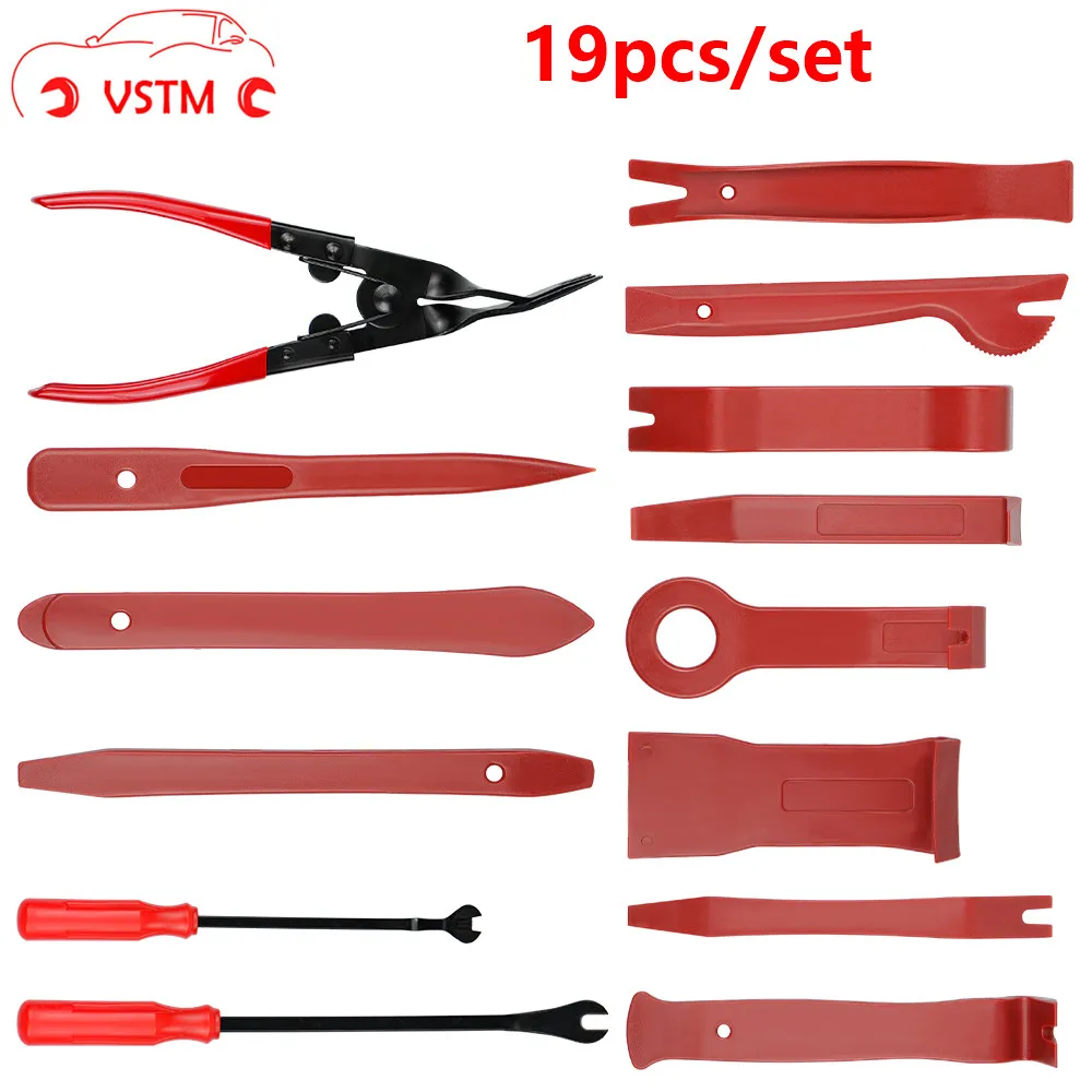 Набор инструментов для удаления клещей 19 шт.|Клипсы и зажимы авто| |