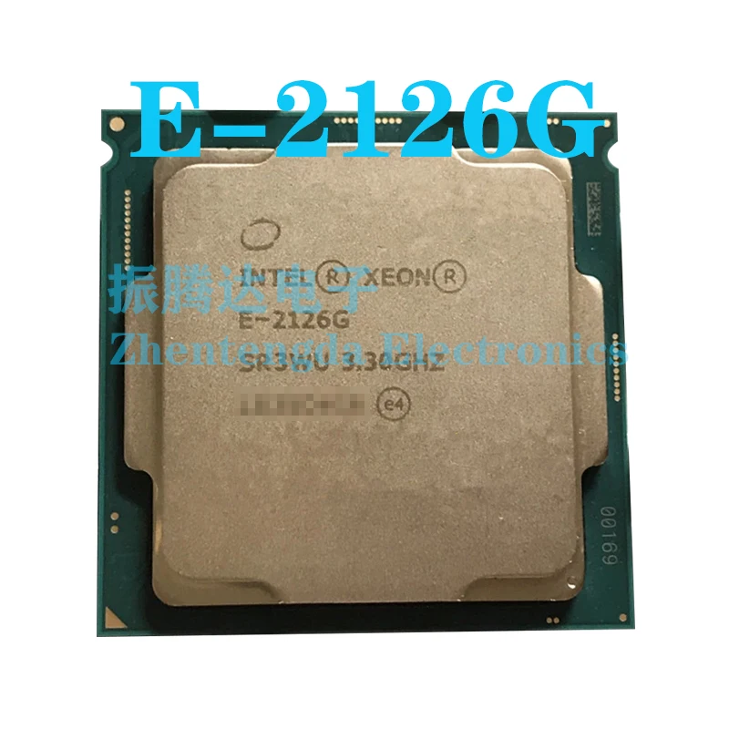 Intel Ксеон E 2126G Процессор 3 GHz 12MB 6 Core нить LGA 1151 процессор|Интегральные схемы| |