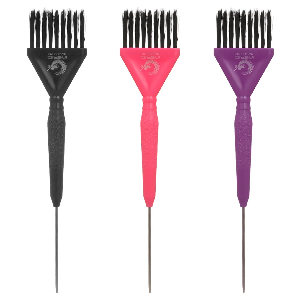 Цветная щетка для волос с иголкой парикмахерских/парикмахерских