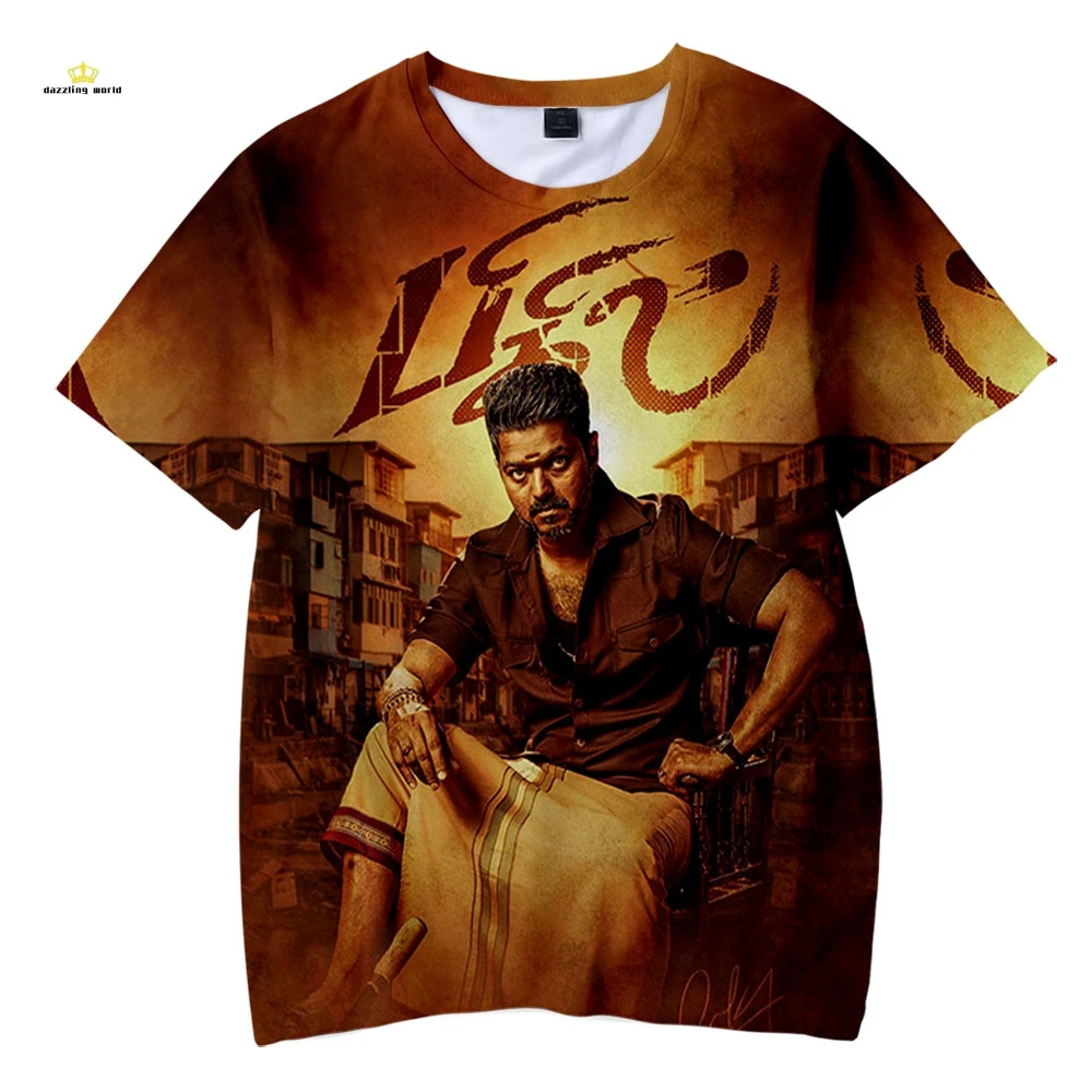 Новинка 2019 года детская футболка с объемным изображением индийского фильма