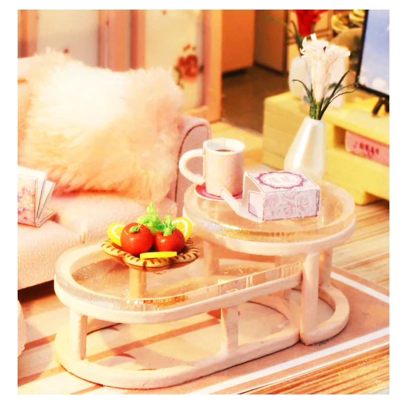 CUTEBEE детские игрушки кукольный домик с мебелью искусственный миниатюрный сделай