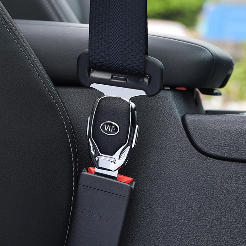 

2P FOR KIA OPTIMA K5 CERATO XCeed Rio Sorento K2 K3 sportage ect Car Safety Extension Buckle Silencer Extender Clasp Plug Clip