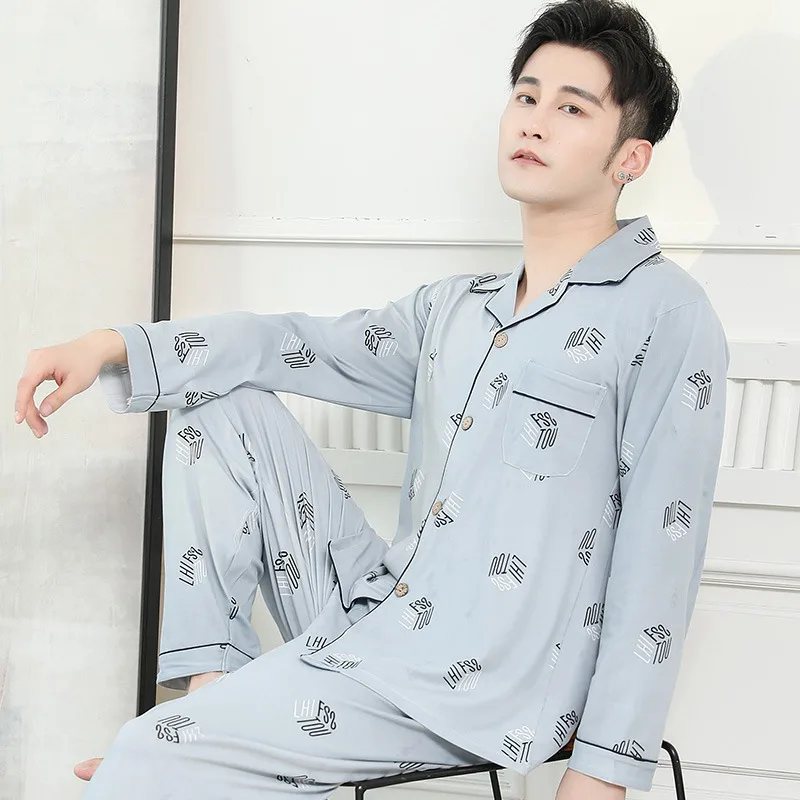 Осень-зима 2020 повседневные пижамные комплекты в клетку с длинным рукавом для