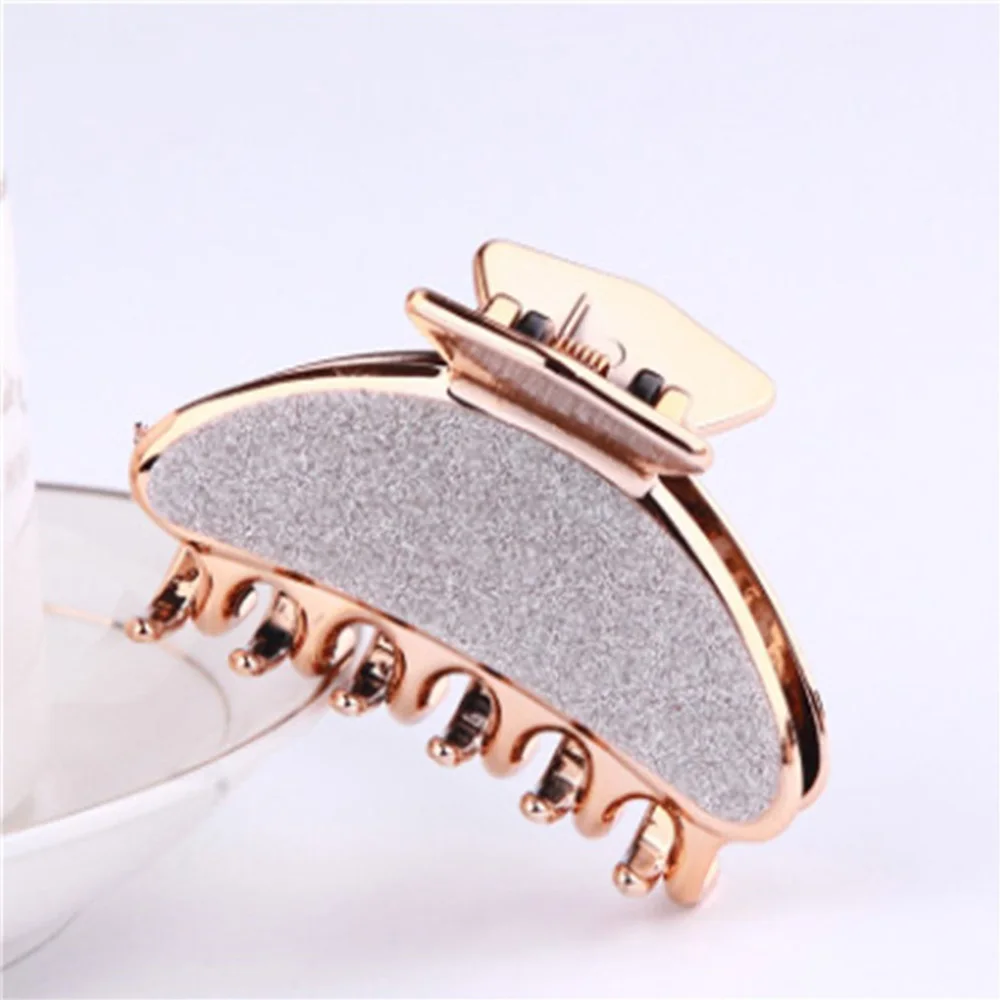 1 шт. простые шикарные женские заколки для волос Краб коготь Модные Твердые