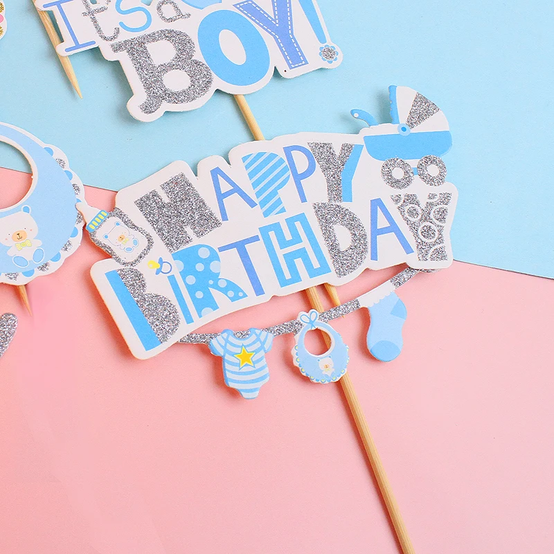 7 шт. топпер для детского торта на 1-й день рождения | Дом и сад