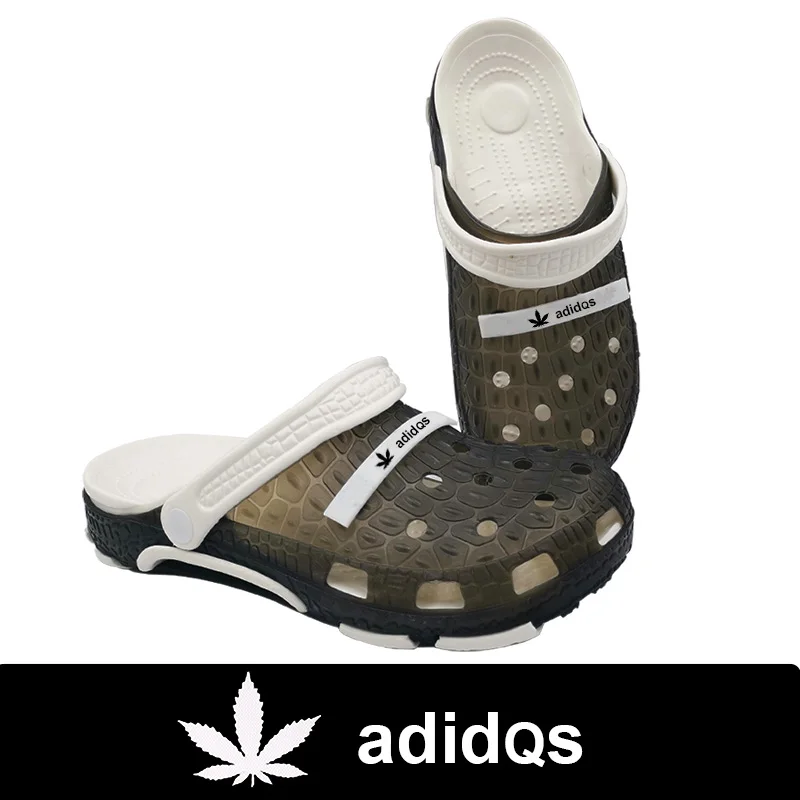 Maple Leaf Weed Adidase Beach Men Sandals Crocks Hole Shoes Adulto Cholas Hombre Nikec Clogs Garden Crocse | Обувь