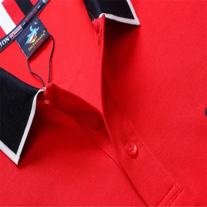 

Luxury Brand Man's T-shirt 2021 Summer Short Sleeve 95% Cotton Comfortable Embroidery Turn-down Collar T Shirts