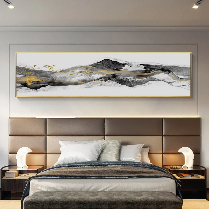

Modern Chinese Abstract Art Oil Painting Posters and Prints Wall Art Canvas Minimalism Still Life Decor for Living Room 4-96