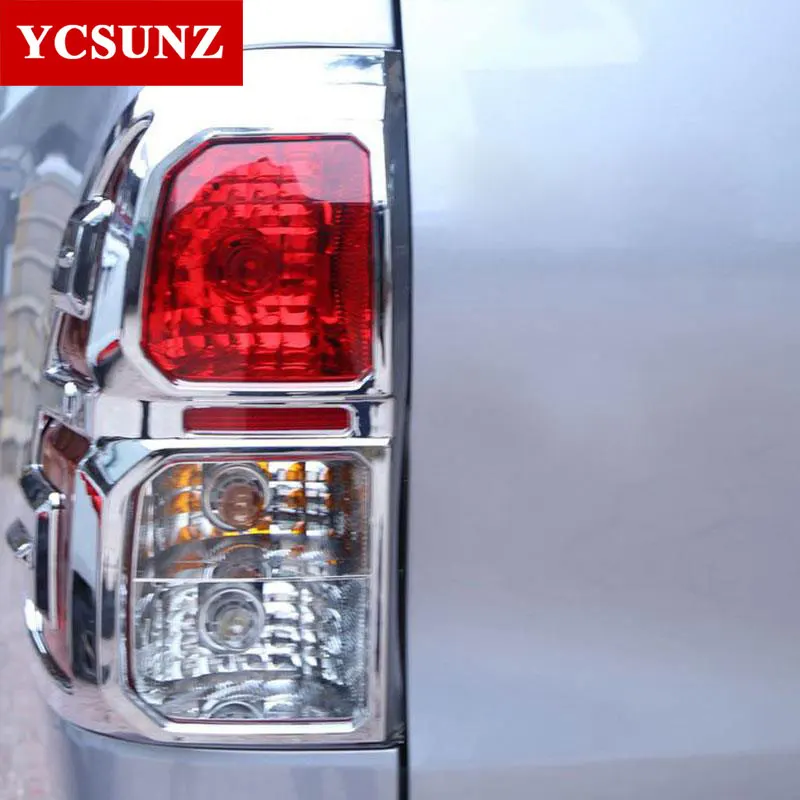 ABS хромированный задний фонарь крышка для Toyota Hilux Revo Rocco 2016 2017 2018 2019 2020|trim cover|chrome