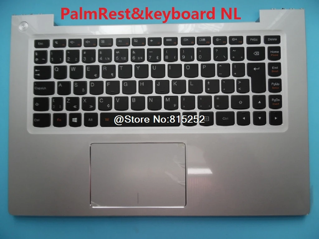 Подставка для рук и клавиатура ноутбука Lenovo U430P U430T U430 Touch Россия Великобритания