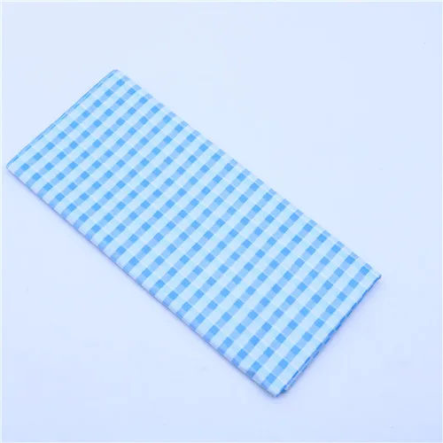 Blue plaid 10 шт./пакет 50x66 см печатная подарочная упаковочная бумага папиросная бумага в цветочках оберточная бумага для цветов рулон футболка с изображением бутылки вина обувь упаковка для одежды - Цвет: Blue plaid