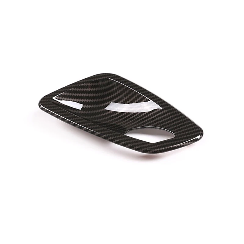 Текстура углеродного волокна автомобильная дверная ручка панель крышка чаши для