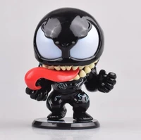 cute marvel venom eddie brock bobble head action figure toys