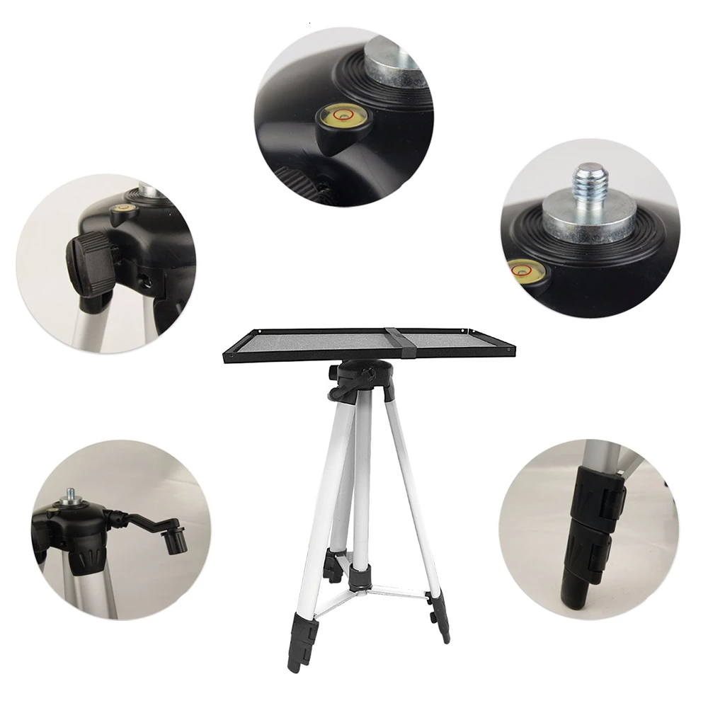 Поднос и кронштейн штатива для проектора Легкая портативная подставка