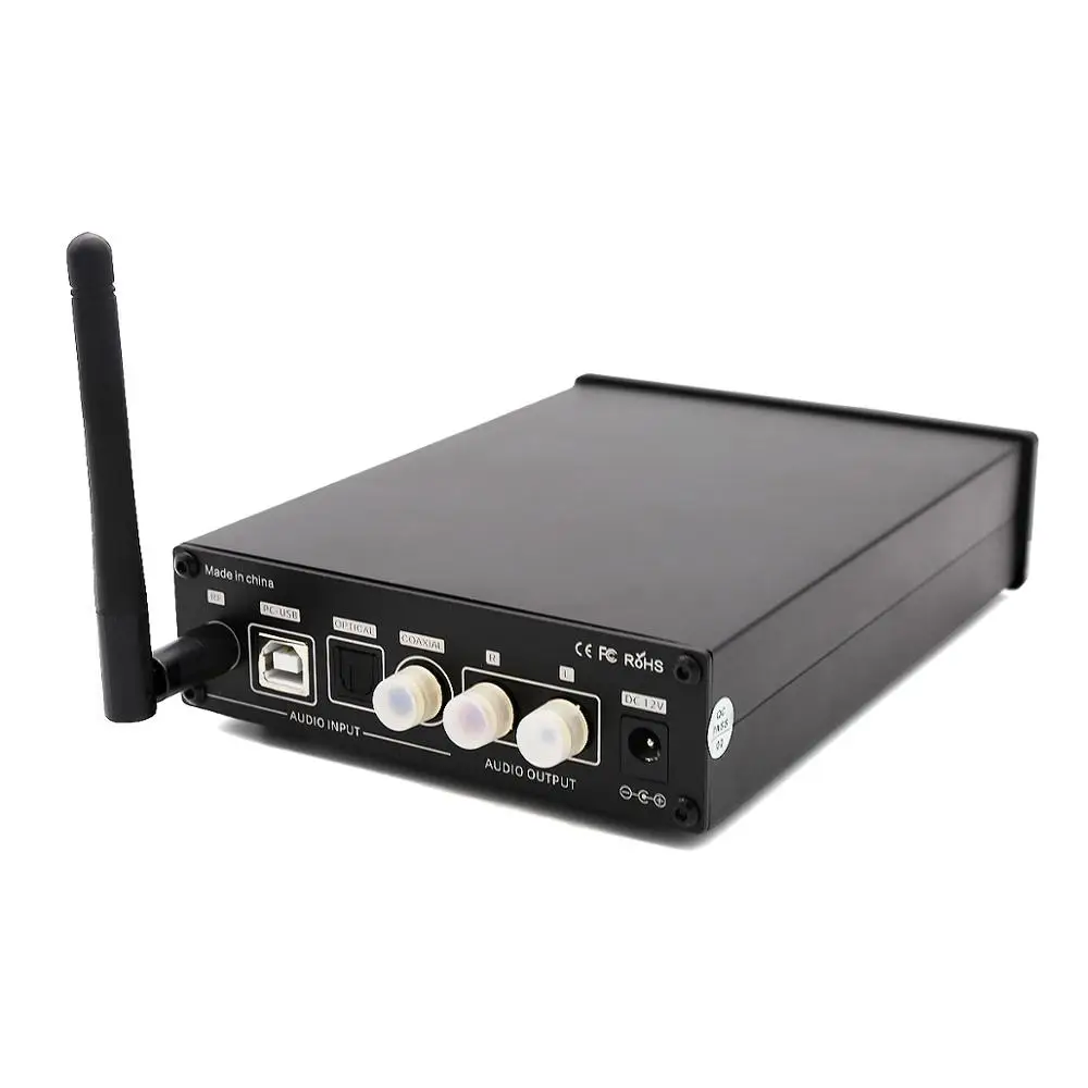 KGUSS D6 USB DAC XMOS ES9018K2M аудио декодер DSD Bluetooth CSR8675 5 0 APT-X усилитель наушников |