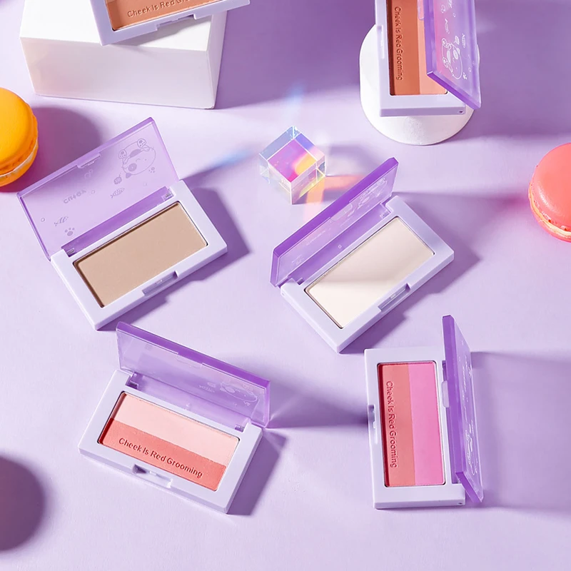 

Contouring Eyeshadow Face Blusher Foundation High Disc 2 In 1 Polarized Brightening Glitter Matte Retouch Contour Shadow