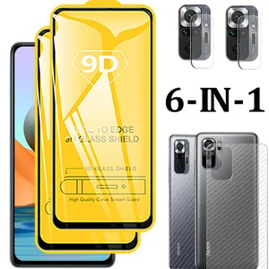 pelicula redmi note 10tempered glass redmi note10 pro screen protector film for xiaomi redmi note 10 pro note 9 s 10 10s glass free global shipping