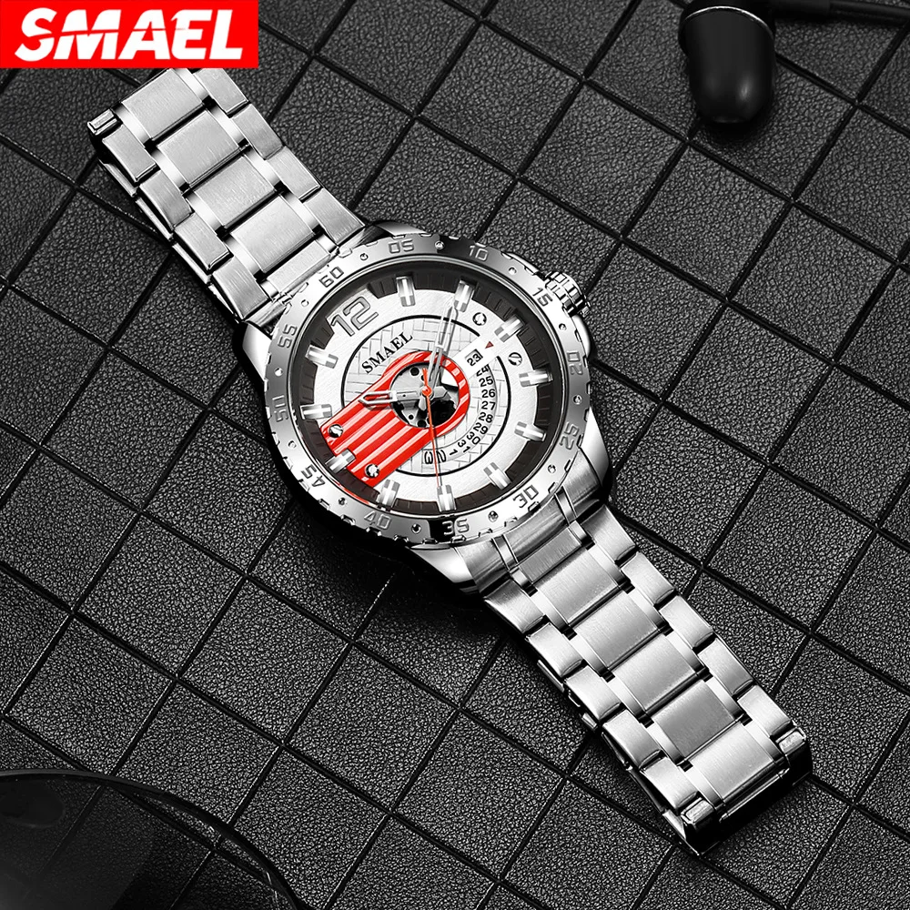 

Men's Trendy Fashion Outdoor Casual Sports Multi-Function Waterproof Drop-Resistant Watch best selling