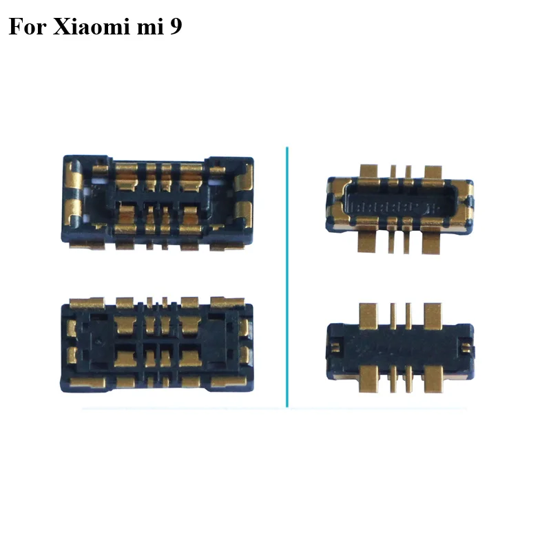 1 компл. Внутренний FPC Разъем Держатель батареи клипса контакт для Xiaomi mi 9 mi9 логика