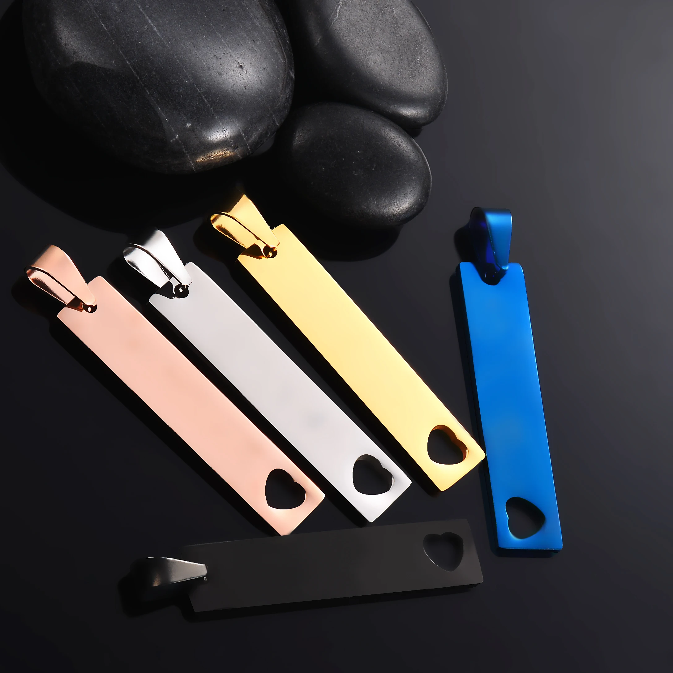 Подвеска из нержавеющей стали для мужчин и женщин бирка с идентификатором собаки